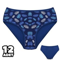 Dondeza 301-144 Desenli Bayan Bato 12'li