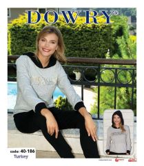 Dowry 40-186 Uzun Kol Bayan Eşofman Takımı