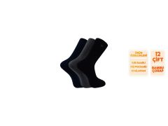 Esinti 25-4 Dikişsiz Kokulu Erkek Bambu Soket 12'li