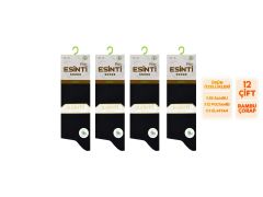 Esinti 25-1 Dikişsiz Kokulu Erkek Bambu Soket 12'li