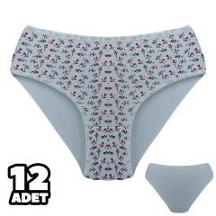 Dondeza 301-155 Desenli Bayan Bato 12'li