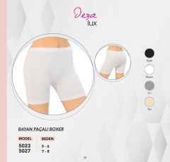 Dondeza 5023 Paçalı Bayan Boxer 6'lı