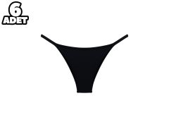 Cansoy 675-Siyah 2X Push Up Balenli Destekli Bayan Sütyen Takım 6'lı