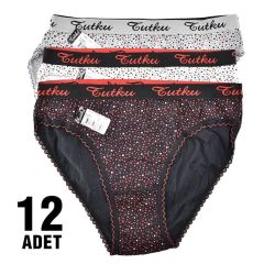 Tutku 0545 Elvan Bayan Bikini 12'li