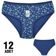 Dondeza 301-110 Desenli Bayan Bato 12'li