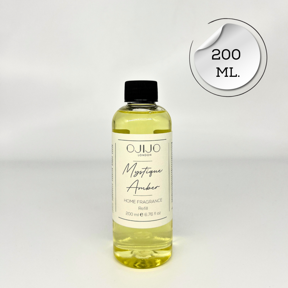 Mystique Amber Çubuklu Oda Kokusu Yedek Dolum Şişesi 200 ml