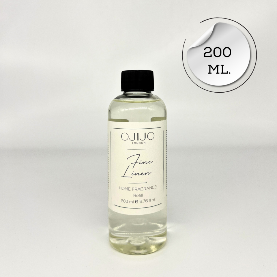 Fine Linen Çubuklu Oda Kokusu Yedek Dolum Şişesi 200 ml