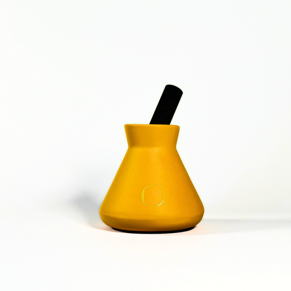 Çubuklu Oda Kokusu, Hardal Seramik Pot