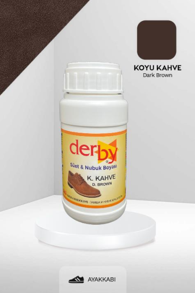 Derby Süet ve Nubuk Deri Boyası 250 mL / Süet Nubuk Ayakkabı Boyası Cat Sarısı