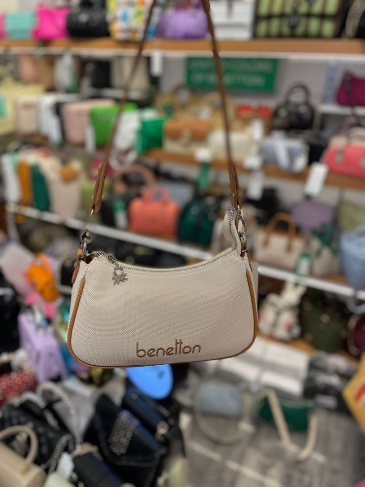Benetton Taba Bej Kadın Çantası