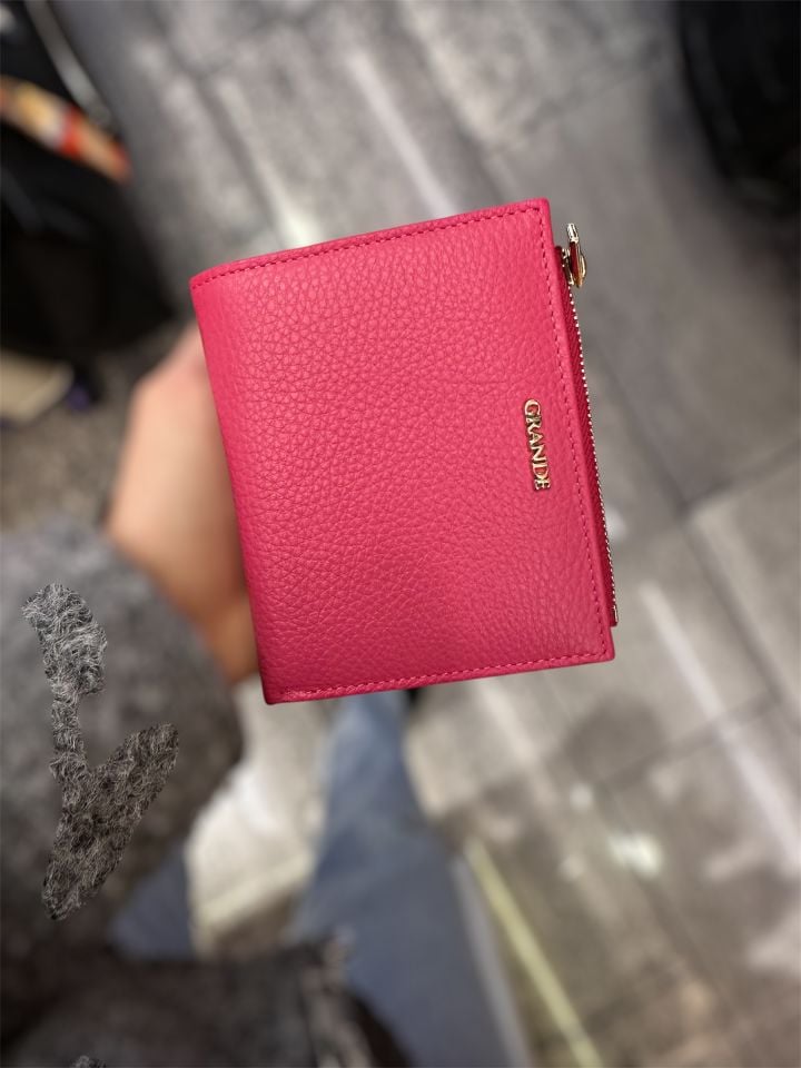 Pembe Kadın cüzdan