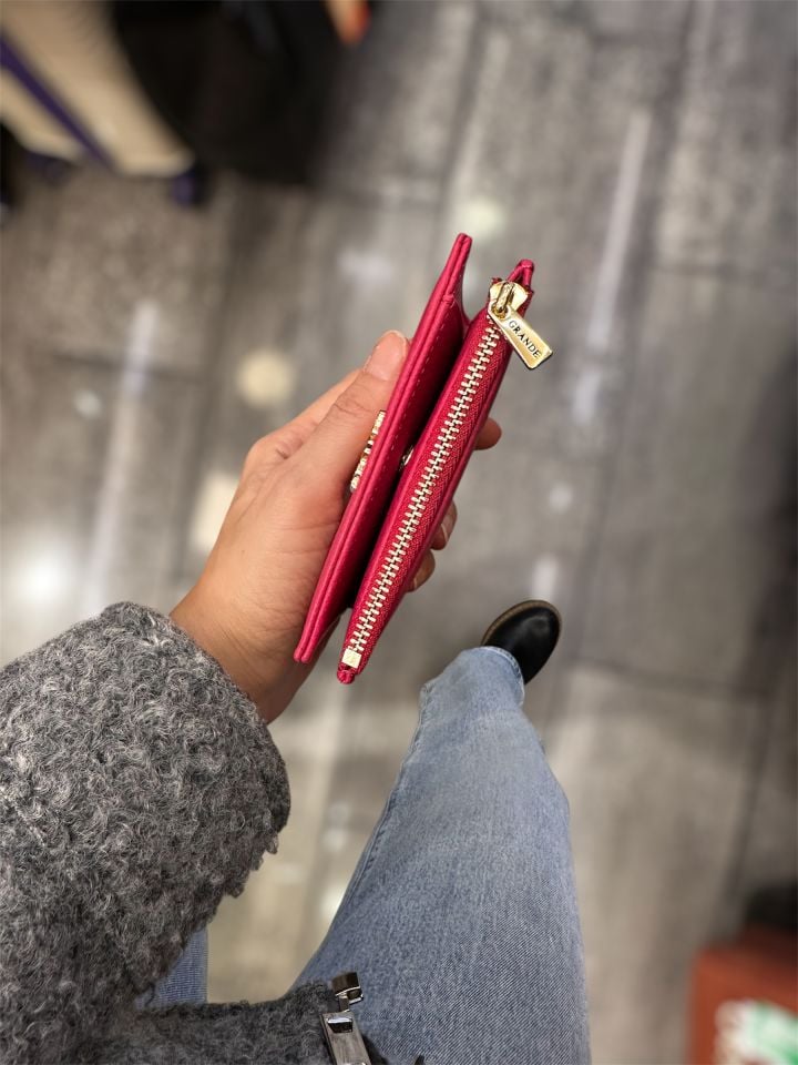 Pembe Kadın cüzdan