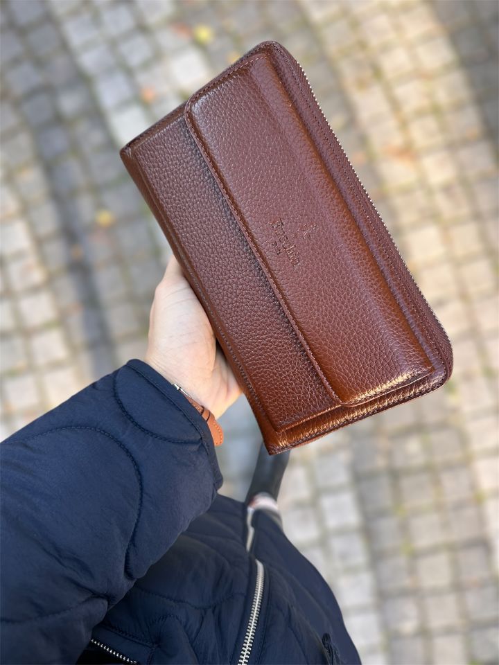 Kahverengi Kadın Cüzdan&Clutch