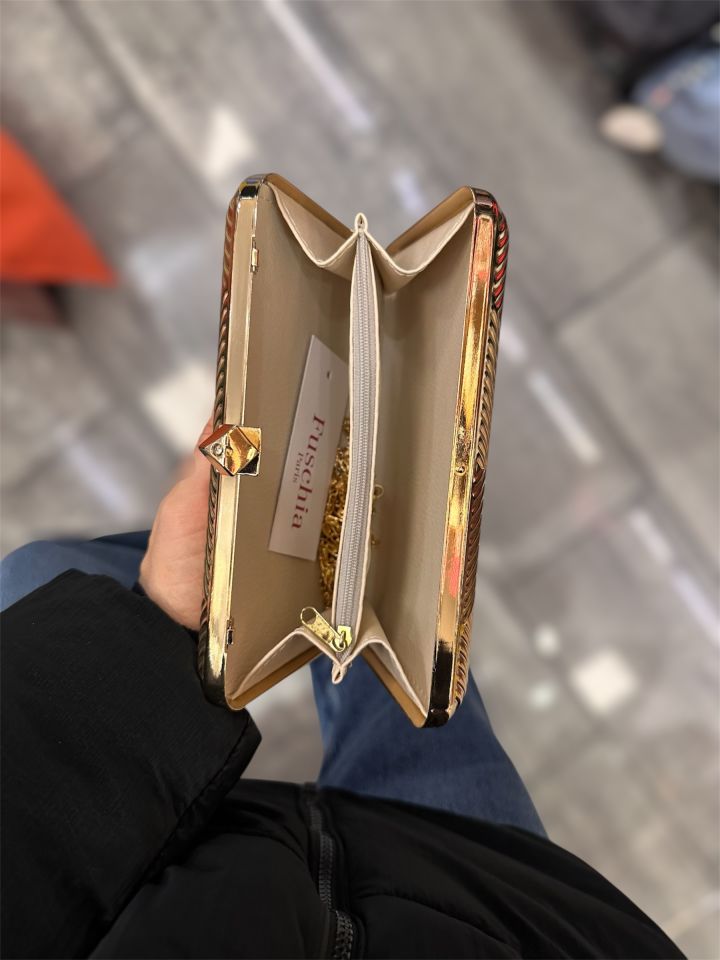 Gold Abiye Kadın Çantası