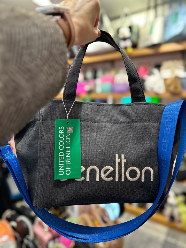 Benetton Kanvas Kadın Çantası