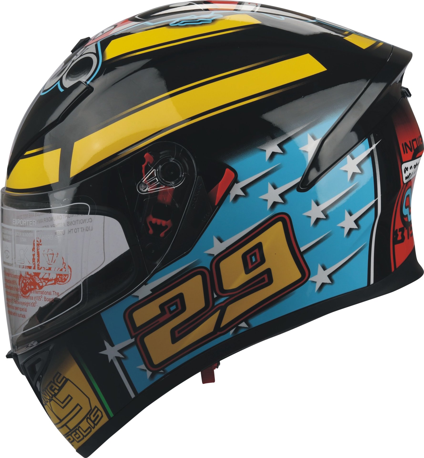 Freem Fr-908 Full Face Güneş Vizörlü Kask