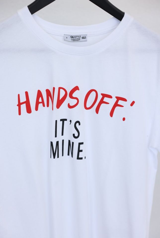 HANDS OFF BASKILI T-SHIRT