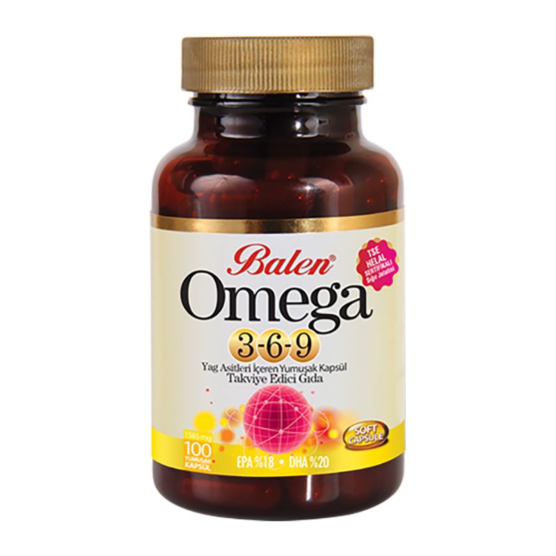 Balen Omega 3-6-9 Yumuşak Kapsül 1585 Mg*100