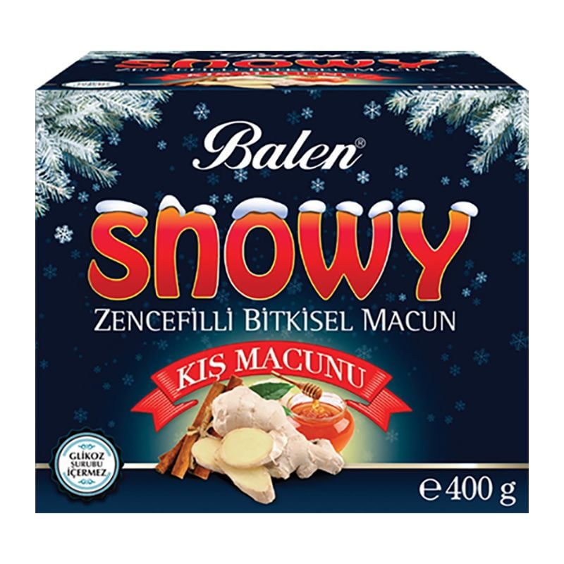 Balen Snowy Ballı Zencefilli Bitkisel Macun 400g