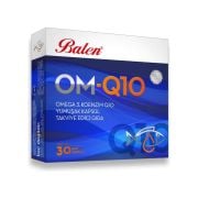 Balen OM-Q10 Omega 3-Koenzim 1380 Mg 30 Yumuşak Kapsül