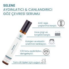 Selene Aydınlatıcı & Canlandırıcı Doğal Göz Çevresi Serumu - 10ml