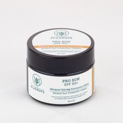 PRO SUN SPF 50+ Yağ Bazlı Mineral Güneş Koruyucu Krem (Yüz+Vücut)-50ml
