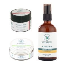 3'lü Vücut Bakım Seti - Deodorant + Losyon + Balm