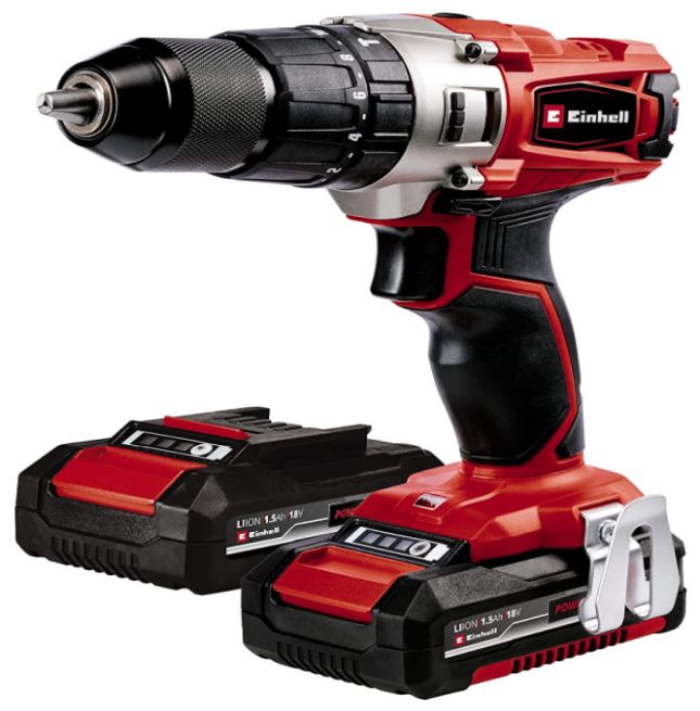 Einhell TE-CD 18/2 Li-i Kit (2x1,5 Ah), Akülü Darbeli Vidalama
