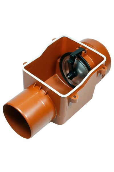 75 Mm Pis Su Çelik Kapaklı Çekvalf