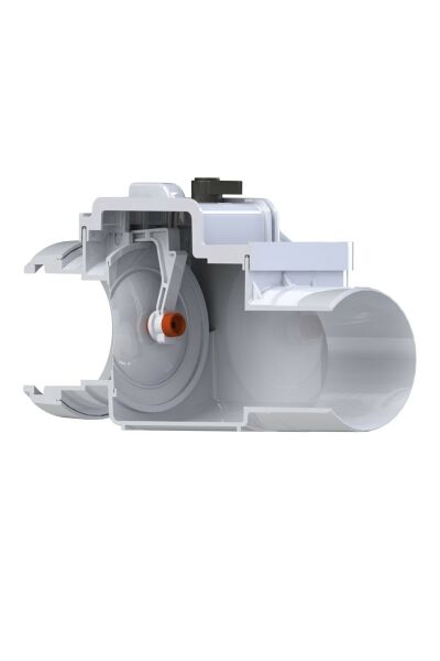75 Mm Pis Su Çelik Kapaklı Çekvalf