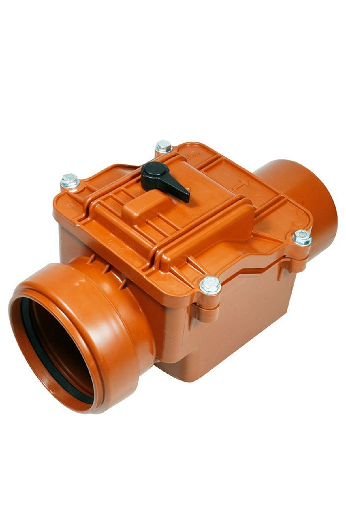 110 Mm Pis Su Çelik Kapaklı Çekvalf