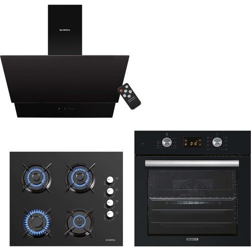 Kumtel Siyah Cam Dijital / Dokunmatik Ankastre Set - 8 Programlı ( Ko-40 Tahdf -B66 - Sf2 Ddt - DA6-835 )