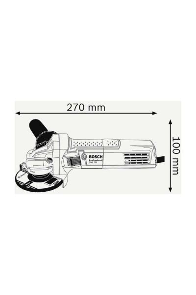 Gws 750-115 Profesyonel 750w Avuç Taşlama