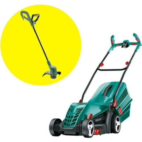 Bosch Arm 34 Çim Biçme + Bosch Easygrasscut 23 Biçme Makinası 2'li Set