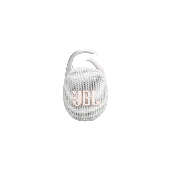 JBL Clip5, Bluetooth Hoparlör, IP67, Beyaz
