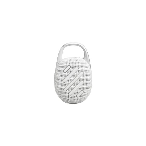 JBL Clip5, Bluetooth Hoparlör, IP67, Beyaz