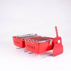 Prtk Mangal Kırmızı Aksesuarlı