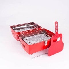 Prtk Mangal Kırmızı Aksesuarlı