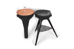 COSA BBQ Metal Uzun Ayak Siyah