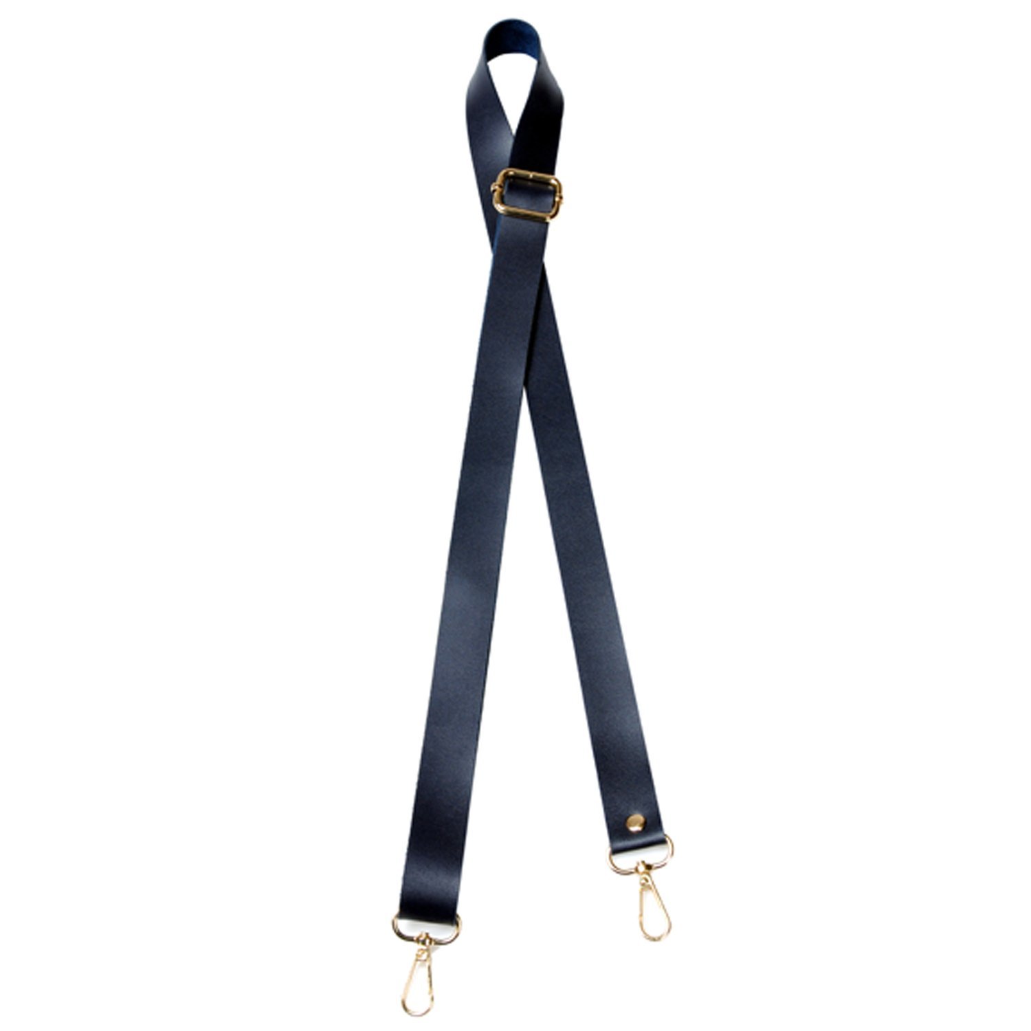 Nildenhobim Ayarlanabilir Suni Deri Çanta Askısı Uzunluk 140 cm - En 2.5 cm (Lacivert) )
