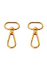 Nildenhobim Yaylı Kancalı  Makrome Anahtarlık ve Çanta Aksesuarı - Halka Çap : 2 cm ( 2 ' li set  )
