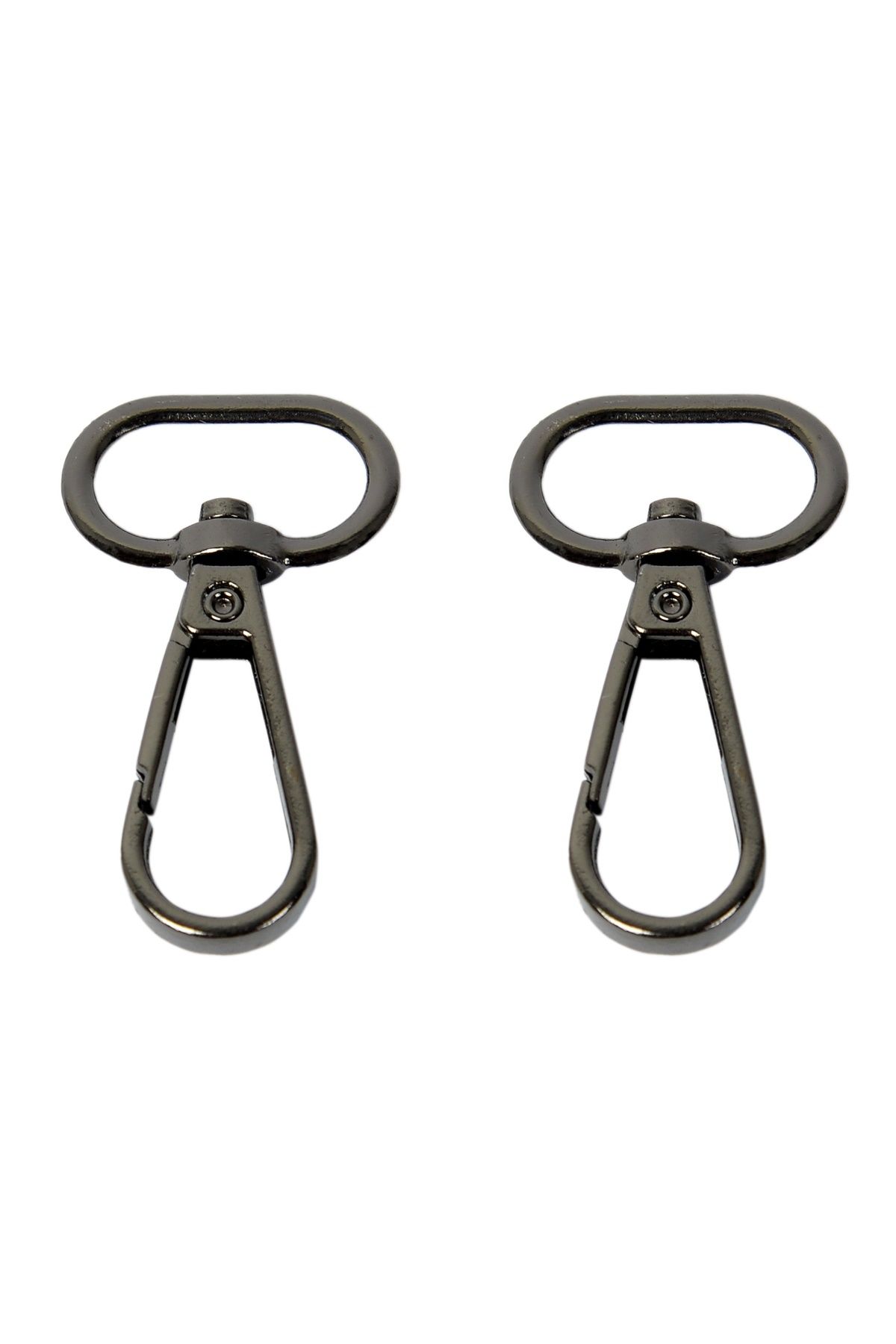 Nildenhobim Yaylı Kancalı  Makrome Anahtarlık ve Çanta Aksesuarı - Halka Çap 2 cm ( 2 ' li set  )