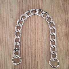 Nildenhobim Gümüş Renk Metal Zincirli Çanta Sap - Uzunluk : 37 Cm