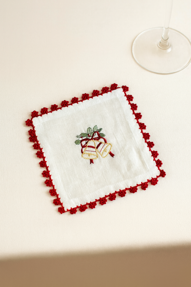 CHRISTMAS ÇAN KOKTEYL PEÇETESİ