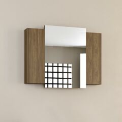 Üst Dolap Kombin - 100 cm - Ceviz - Ceviz
