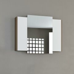 Üst Dolap Kombin - 100 cm - Ceviz -  Beyaz