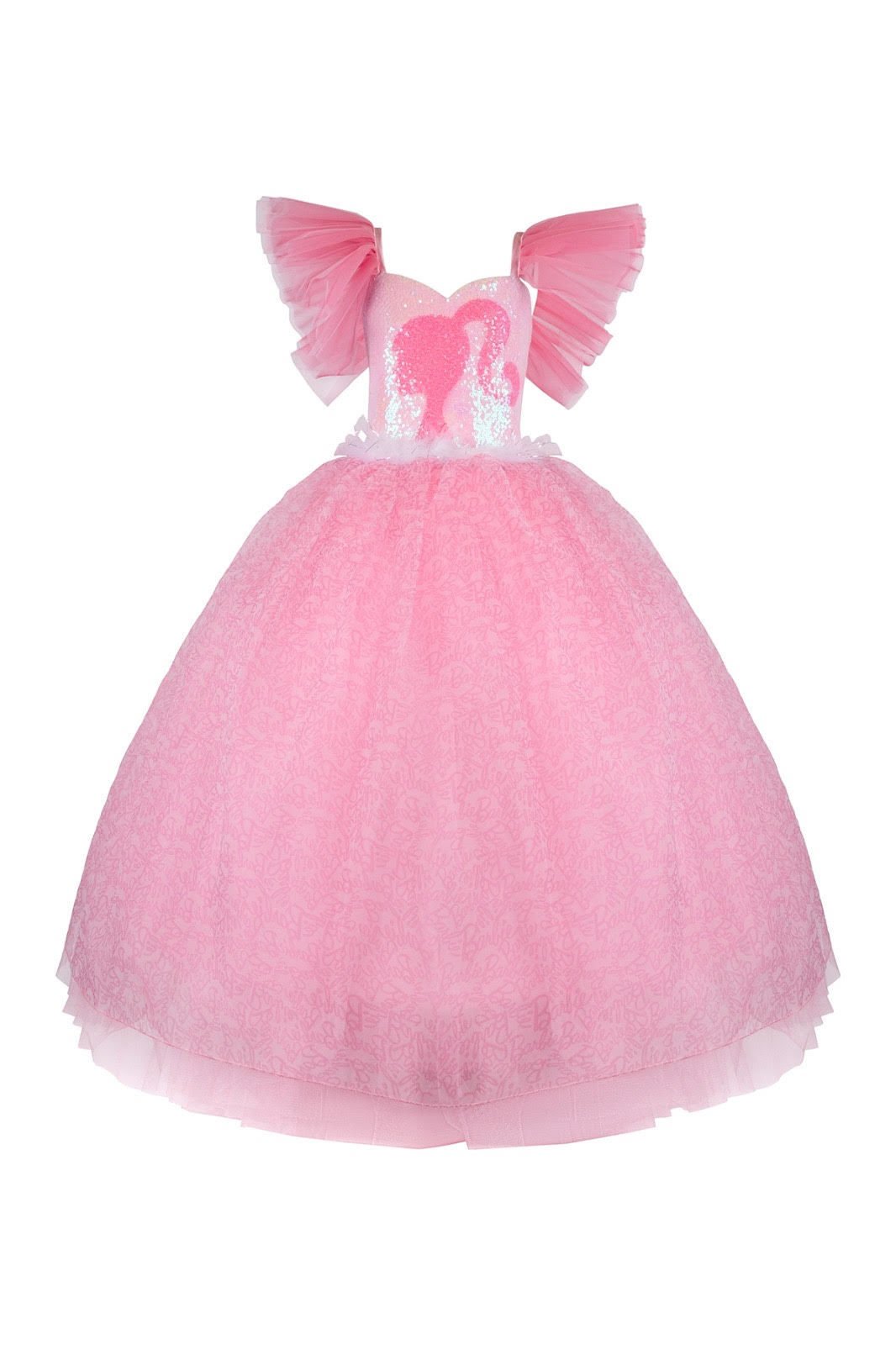 Orijinal Barbie Lisanslı Kız Çocuk Elbise (3-8 Yaş)