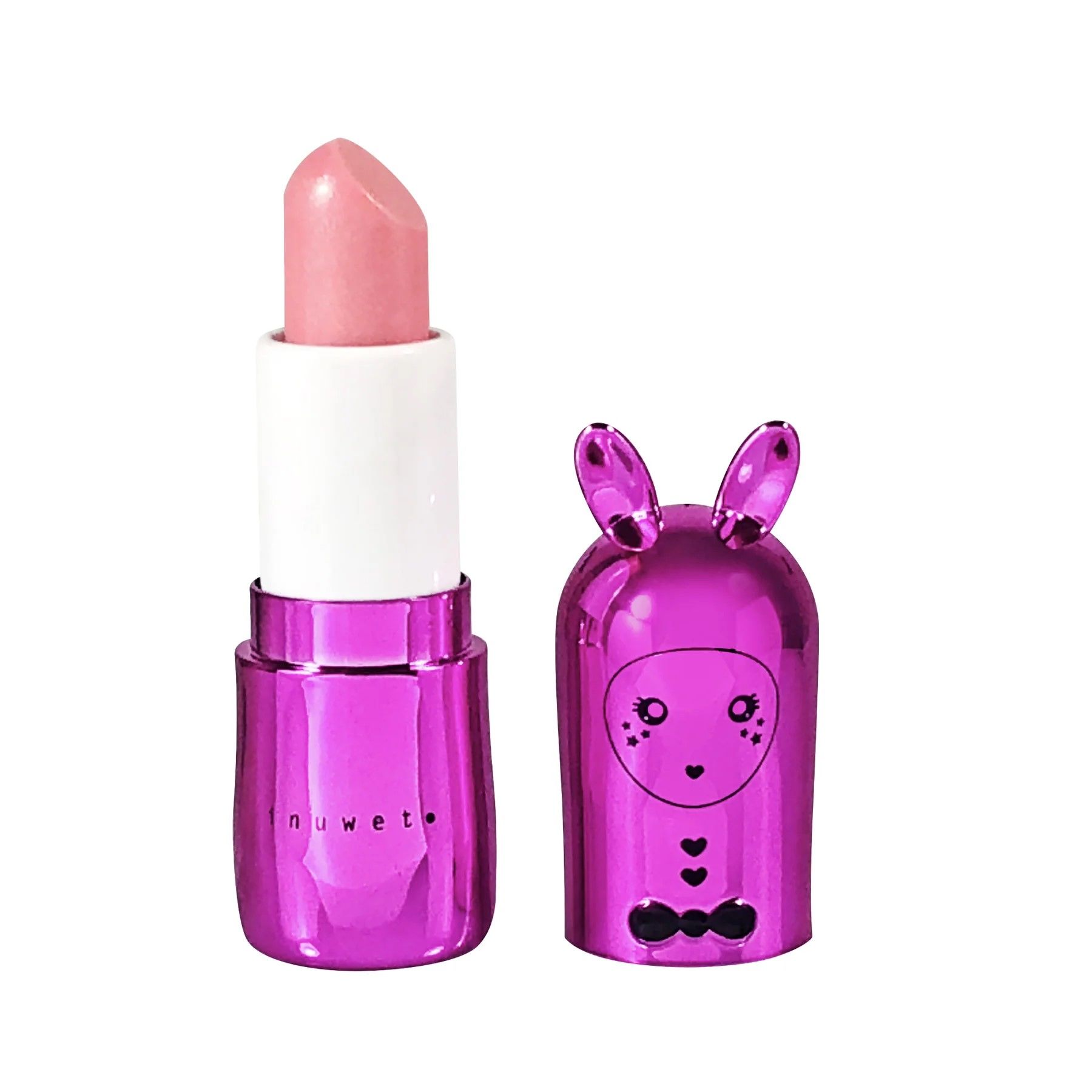 INUWET LIPBALM METAL FUSHIA / MILKSHAKE