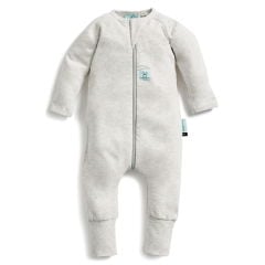 Ergopouch 1.0 TOG Organik Pamuklu Patikli Pijama Tulum - Grey Marle