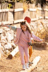 Kargo Jogger Pantolon - Lila